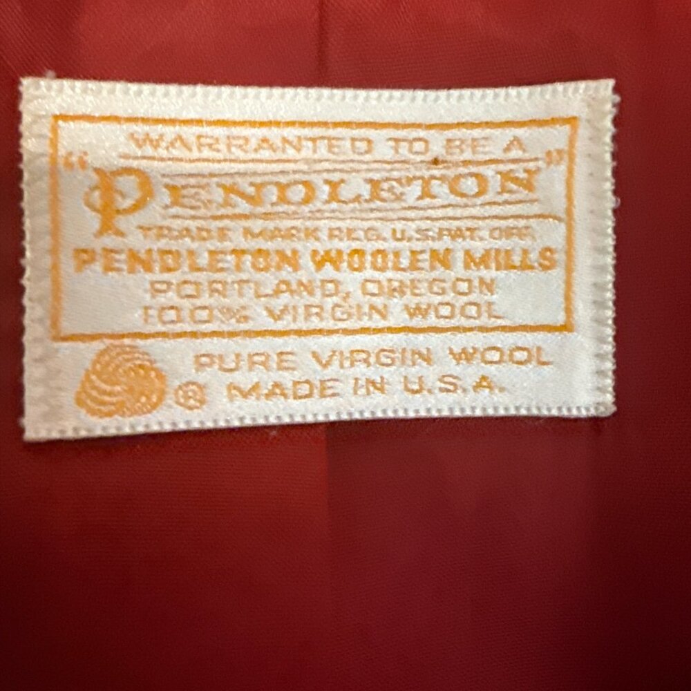 Pendleton Size 10 Red Collarless 3-Button 2-Pocke… - image 8